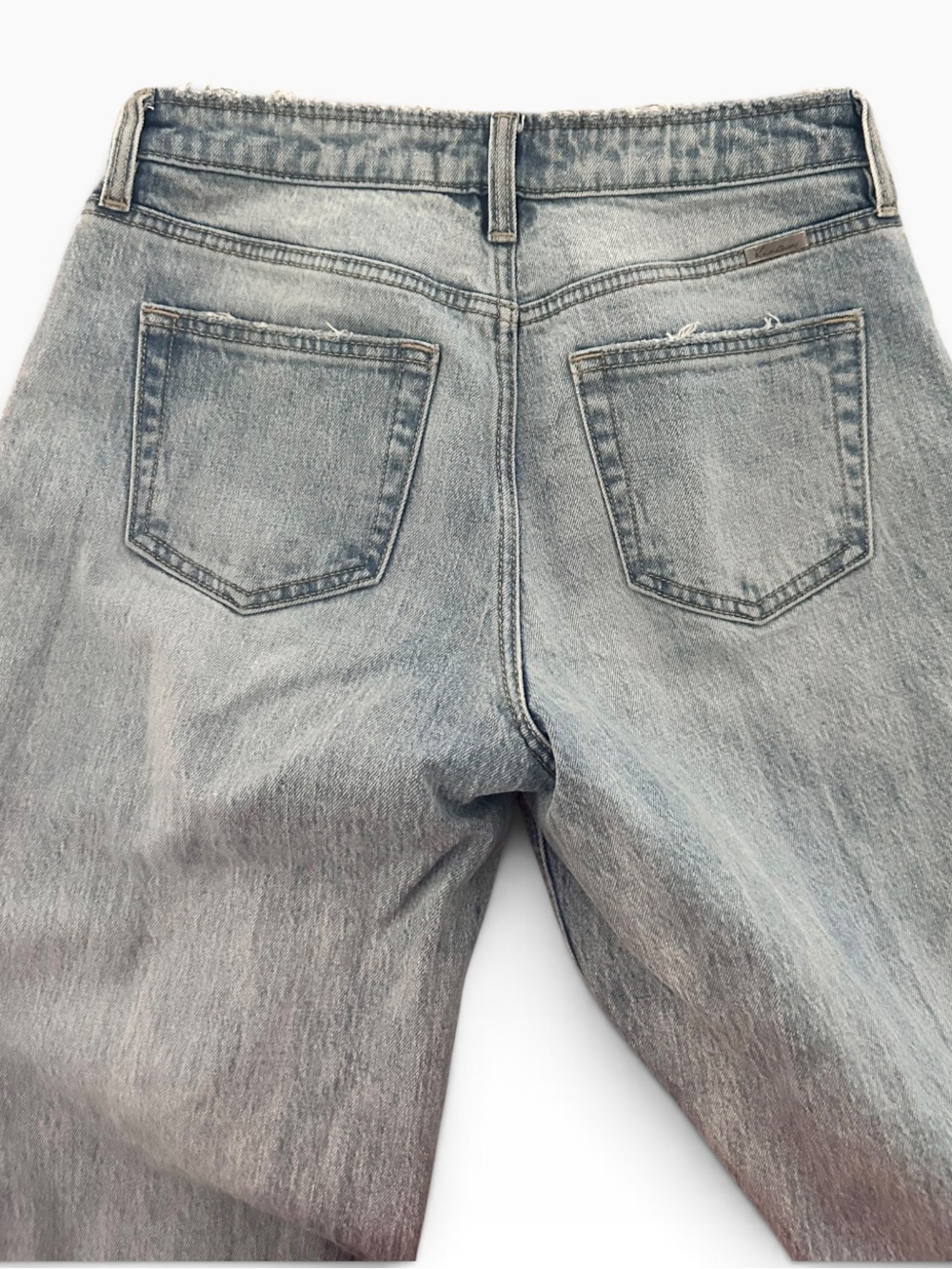 KanCan Light Blue Wide Leg Cuffed Jeans *Maurices Exclusive* - Picture 3 of 10